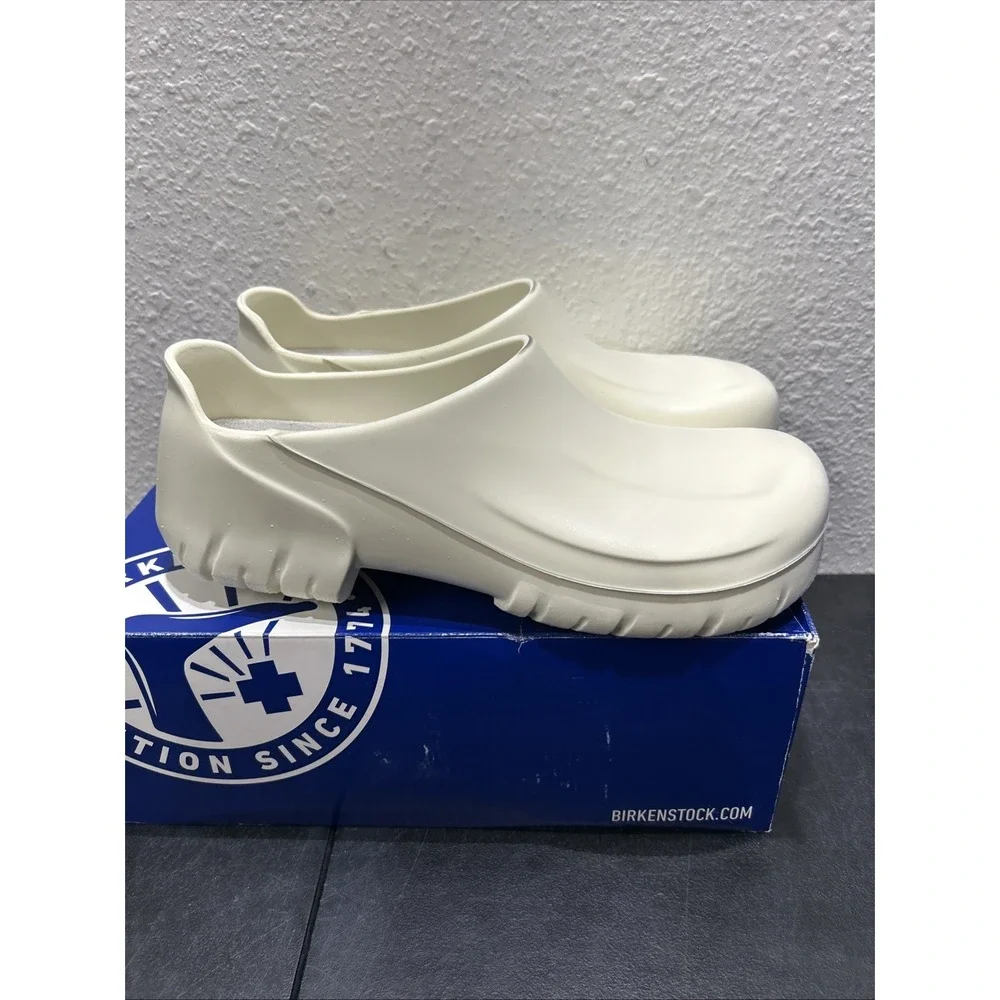 Birkenstock A 640 Polyurethane White EU 41 US M8 L10 Mens